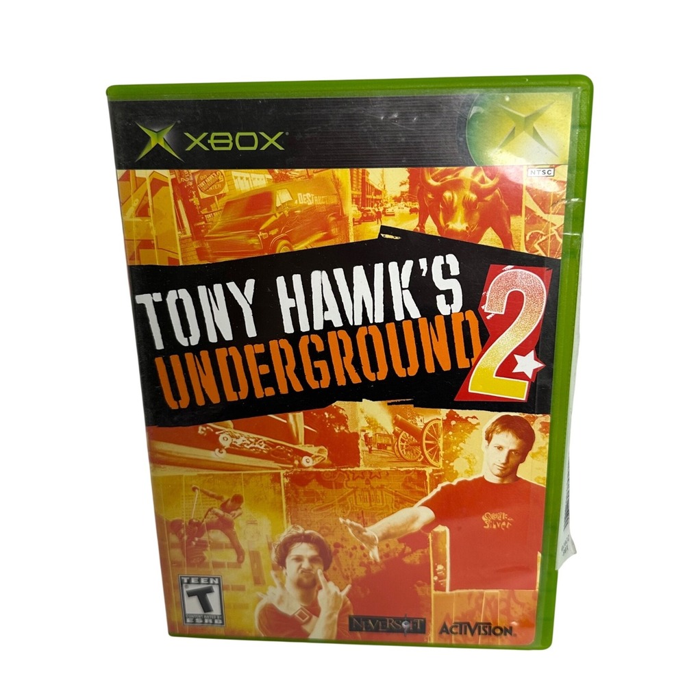 Tony Hawk's Underground 2 Microsoft Xbox Original Activision Complete CIB
